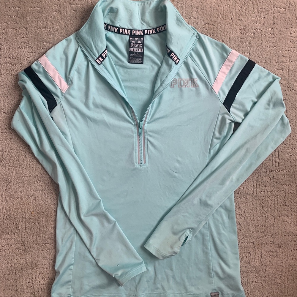 PINK 1/4 zip up